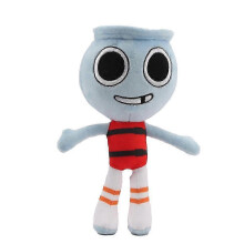 (28cm) 2026 Cartoon Anime Exquisite Plush Toys Finn Glisten Shelly Dandy's World Doll Stuffed Pillow Toy Flutter Kid Gift Bedroom Sofa Decor