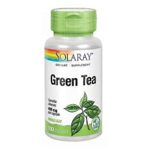 Solaray Green Tea, 450 mg, 100 Caps (Pack of 1)
