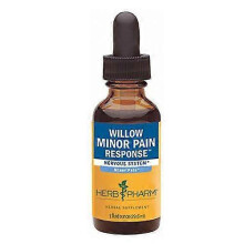 Herb Pharm Willow Minor Pain Response, 1 Oz (Pack of 2)