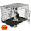 Black 48in Heavy duty Metal Training Dog Cage 2
