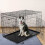 Black 48in Heavy duty Metal Training Dog Cage 6