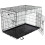 Black 48in Heavy duty Metal Training Dog Cage 1