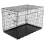 Black 48in Heavy duty Metal Training Dog Cage 9