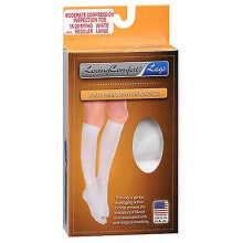 Scott Specialties Loving Comfort Anti-Embolism Stockings Open Toe, Large Regular 1 Pair (Pack of 1)