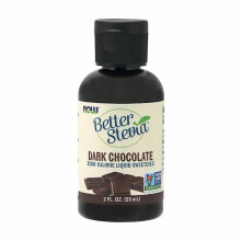 Now Foods Betterstevia Liquid Dark Chocolate, 2 Oz (Pack of 1)