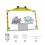 (Frog) Cartoon Glow Drawing Board LED Light Up Writing Tablet Kids Gift Set 1