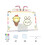 (Rabbit) Cartoon Glow Drawing Board LED Light Up Writing Tablet Kids Gift Set 1