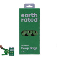 (Lavender Fragrance Volume 21) Earth Rated Dog Poop Bags Biodegradable Scented Waste Dispenser Roll