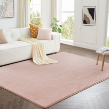 (200 X 290 cm, Pink) Non Slip Rugs Soft Bedroom Carpets Floor Door Mats