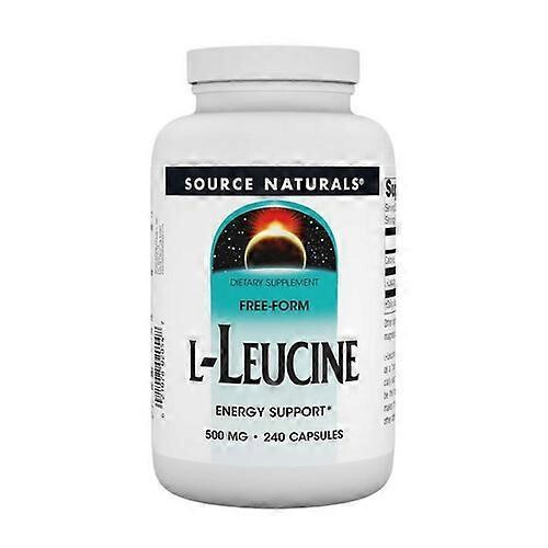 Source Naturals L-Leucine, 240 Caps (Pack of 1)