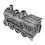 Train Shape 300ml Diffuser 240x83x138mm White 1