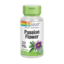 Solaray Passion Flower,350 mg ,100 Veg Caps (Pack of 1)