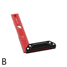 (200mm) Multi-Angle Measuring Ruler, Carpenter Square, Combination Framing Square, 90