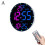 (White shell black) Digital Wall Clocks, Digital Clock Adjustable Brightness Large LED Display Alarm 1
