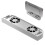 (Black) Cooling Fan For Switch 2 Docking Station Heat Sink Base 2