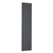 Vertical Radiator Contemporary Double Flat Panel