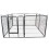 Heavy Duty 8 Panel Pet Playpen Metal  Cage Medium 4