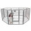 Heavy Duty 8 Panel Pet Playpen Metal  Cage Medium 3
