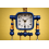 Steampunk Metal Robot Clock Vintage Industrial Desk Table Clock Decor 5