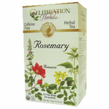 Celebration Herbals Organic Rosemary Leaf Tea, 24 Bags (Pack of 1)
