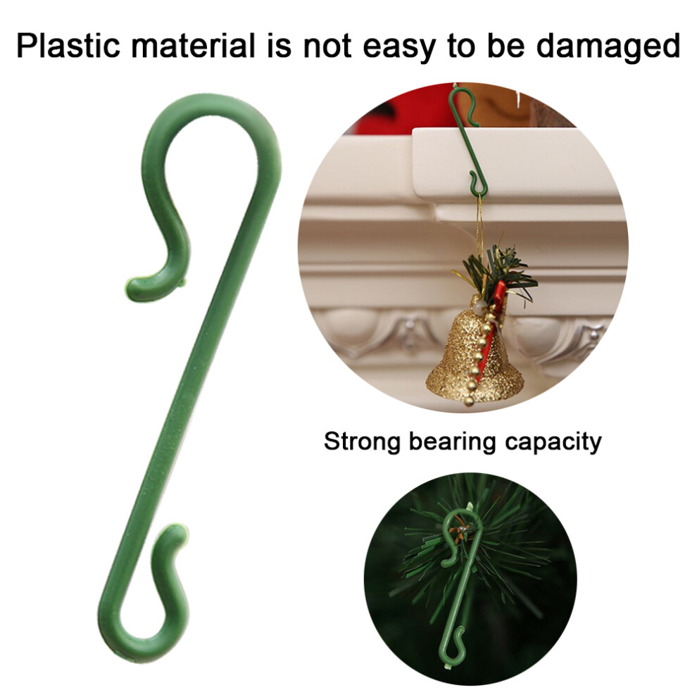 Christmas Ornament Hooks, Xmas Ornament Hangers Metal Wire Hooks For Christmas Tree Party Decoration 3545974768992