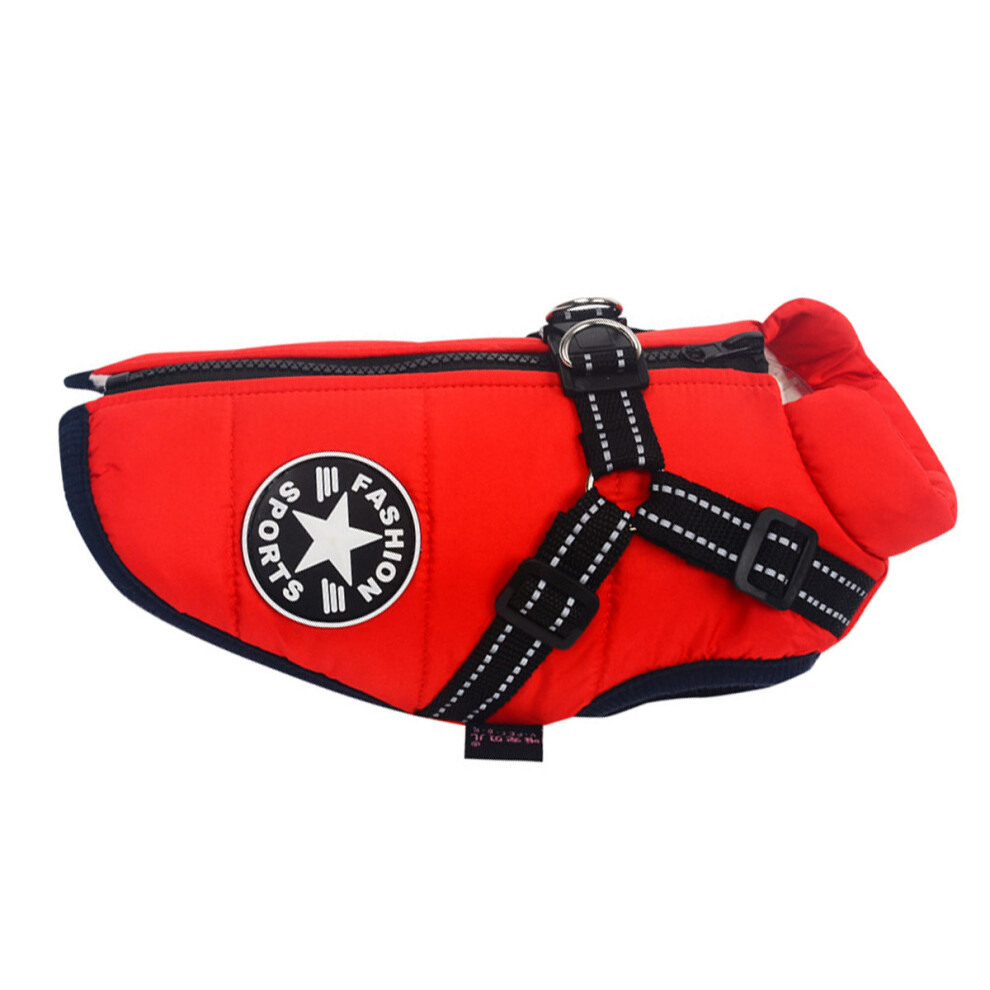 Pet Warm Jacket Small Dog Vest Harness Wih Leash Puppy Winteroutfit Cold Weather Coat 3545974772562