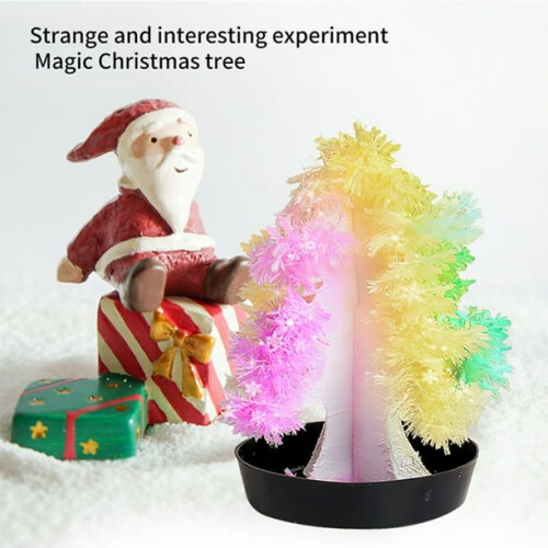 Crystal Growing Kit Light-Up 6 Crystals Science Gift for 2