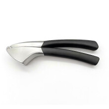 (A) Premium Garlic Press Easy to Use and Clean Garlic Crush Large - Olivers Kitchen