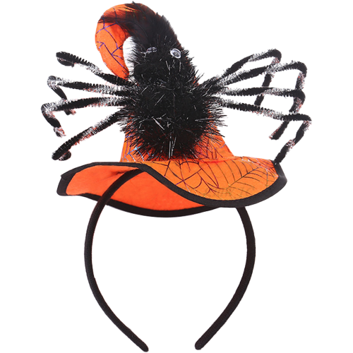 Halloween Spider Headband Spider Earrings Lace Spider Web Glov