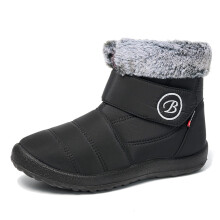 Women Snow Boots Winter Shoes with Fur Lined Warm Slip On Boots for Women Waterproof Booties Comfortable Outdoor Anti Slip Shoes
