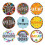 (500pcs/Roll ) Praise Stickers Roll in 8 Designs, Reward 2