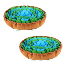 Pet Snuffle Mat, Enhance Your Pet's Sense Of Smell Through Interactive Feed Puzzles, Stress Relief Companion, Non-Slip Cloth Ensures Safe Pl