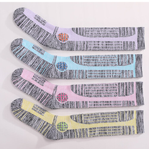 Thickened warm snow winter ski socks long knee-high snowboard 2