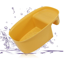 Passoire d'évier, panier égouttoir multifonctionnel en forme de selle, passoire d'angle à placer au-dessus de l'évier pour les déchets de cu