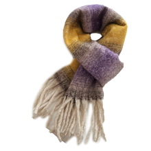 Winter Women Warm Scarf Long Shawl Large Scarves Cold Weather Thick Blanket Scarfs Colorful Plaid