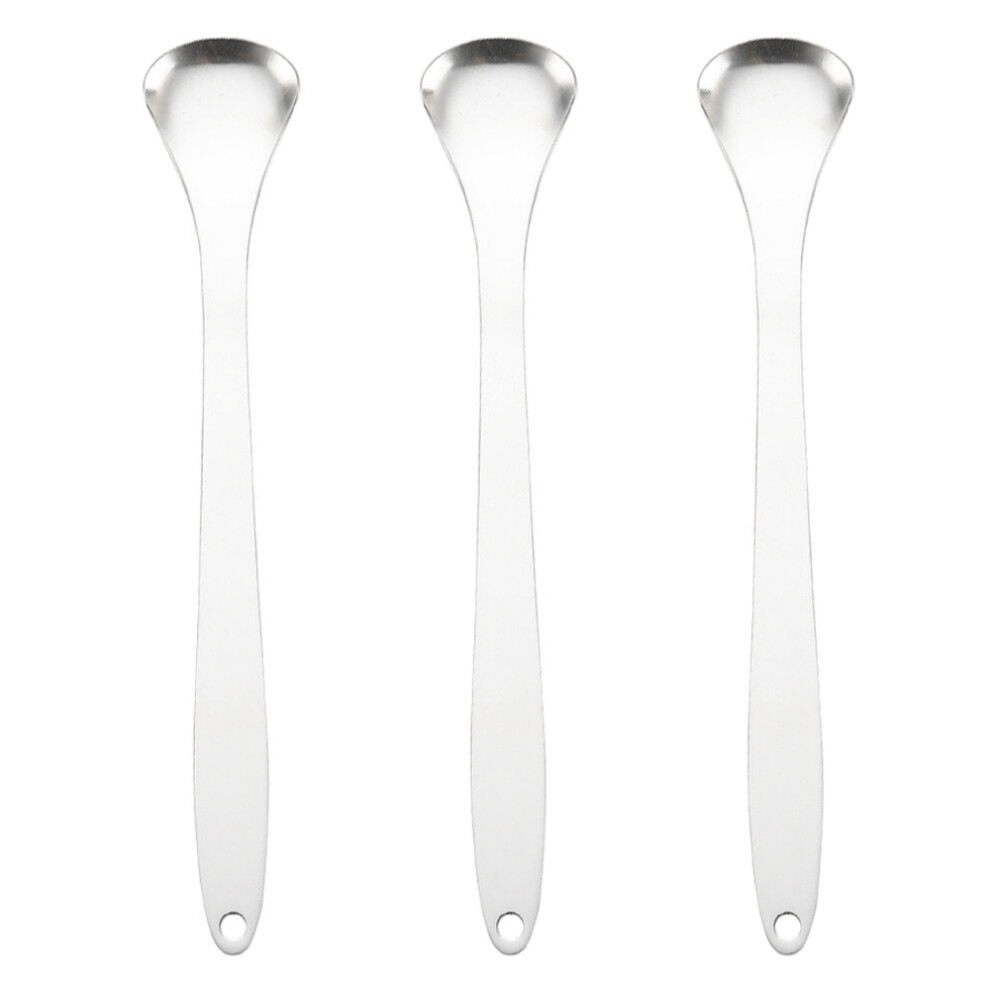 3-Pack Tongue Scraper, Stainless Steel Tongue Cleaner, Reduce Bad Breath Metal Tongue Scrapers