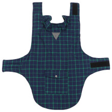 Fleece Lined Dog Coat, Reflective Strips, Adjustable Hook And Loop Straps, Foldable Into A Small Built-in Bag, Lead Hole For Leash, Back Poc