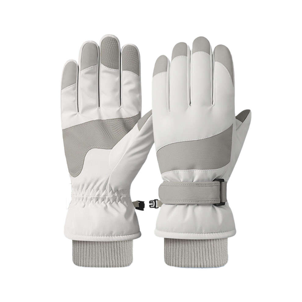 Winter Ski Gloves, Waterproof Touchscreen Snowboard Gloves, Warm Gloves For Skiing Running Cycling 3545974778342