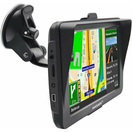 GPS Navigator για αυτοκίνητα και φορτηγά, εξοπλισμένο με μετάδοση σε πραγματικ