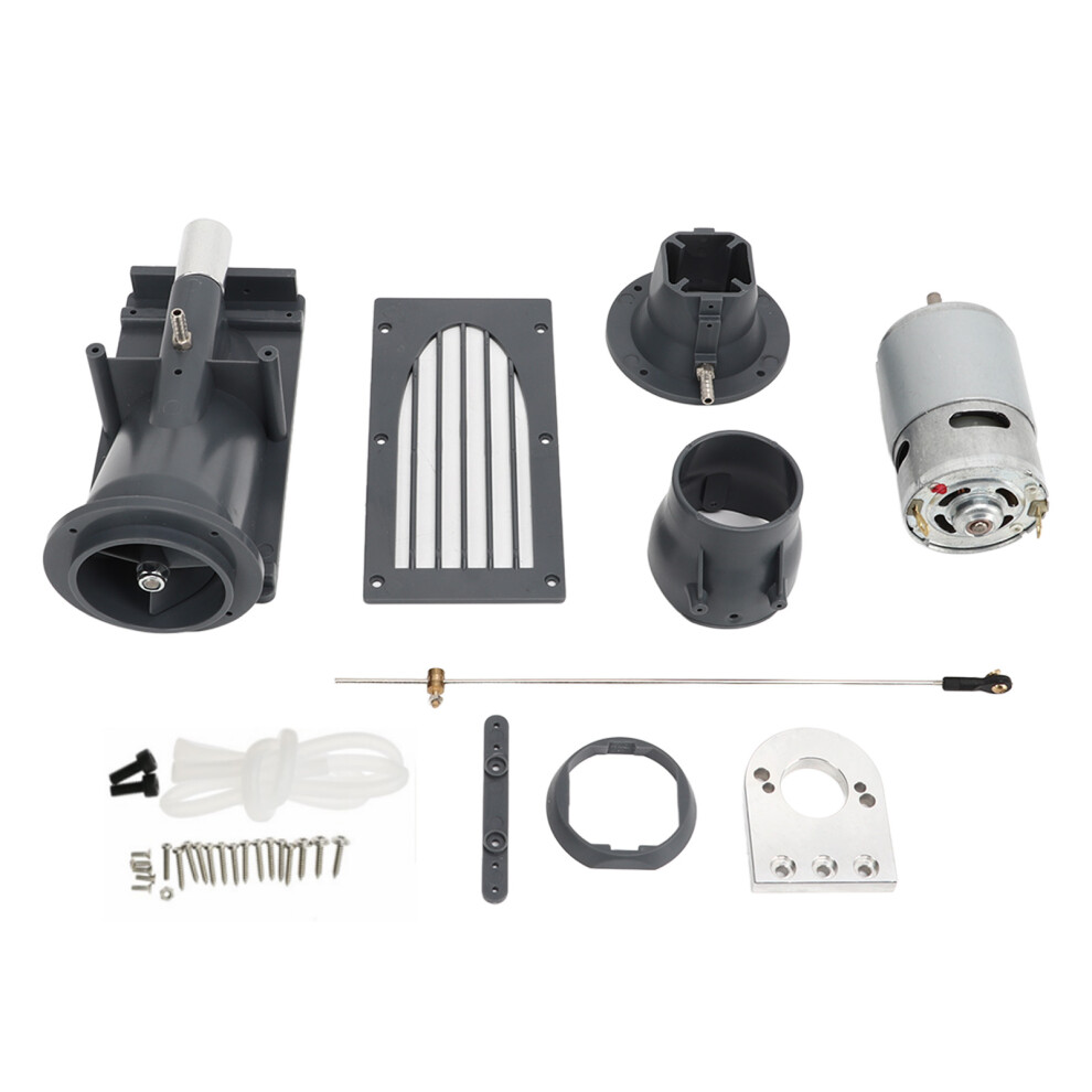Jet Thruster For Rc Boats, Robust Construction With Plastic Alloy For Easy To Carry And Store, Cone-Driven Mechanism Offers Stable Operation 3545974781113