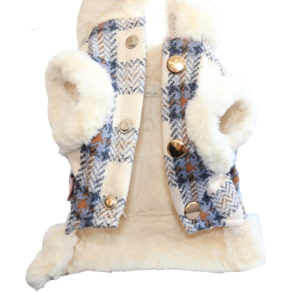 Dog Winter Vest Jackets Dog Coat Dog Sweater Pet Skiing Costume Sleeveless Cotton Padded Vest-image-OPC-PT7PPK8-NEW