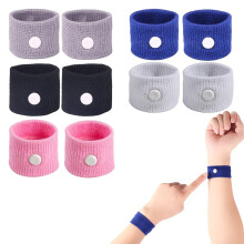 Pulseira de remédio natural, terapia de acupressão para alívio de enjoo de movimento e enjoo matinal, design elegante para todas as ocasiões