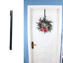 Wreath Hanger for Front Door Metal Over The Door Single Hook