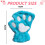 Cat Claw Bear Paw Fingerless Winter Plush Gloves 4