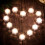 12 LED-telys med timer, elektrisk flimrende batteri 2