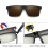 Γυαλιά Ηλίου Polarized με Κλιπ 5 σε Ένα, Γυαλιά Ηλίου Ιππασίας με Πολύχρωμα Γυα 3