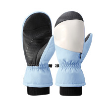 Mens and Womes Ski Gloves: Wind-Proof Water Resistant Winter Mitten Single -board finger ski gloves