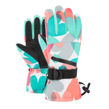 Ski gloves men and women winter warm thickening adult outdoor mountaineering