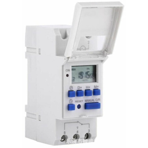 Digital Lcd Display Programmable Control Counter Time Timer For Din Rail Mounting, Accurate Minute Settings And Wide Application Range, Ligh