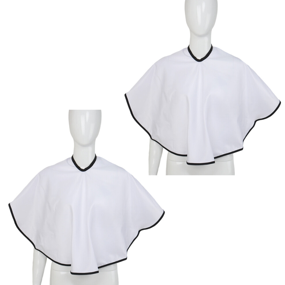 Makeup Cape, Shortie Comb-Out Beard Shaving Cape, Beauty Salon Styling Bib For Client, Barber Shop Shampoo Cloth Makeover Shawl For Cosmetic 3545974781809